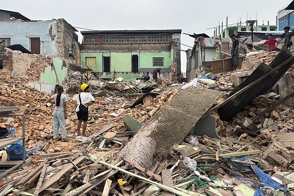 科元网 缅甸强震已致该国3735人死亡